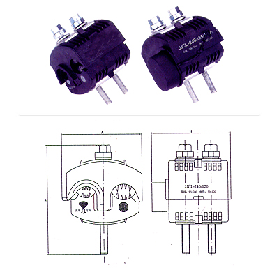JJCL NON-CON CONVENTIONAL PIERCING CONNECTOR (1 kV)